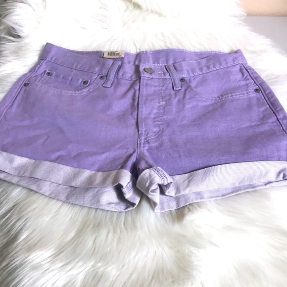 Levi Strauss & CO. 501 shorts MID RISE non- Stretch - Picture 1 of 3